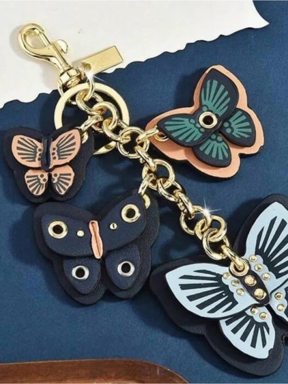 Butterfly Cluster Bag / Keychain Charm